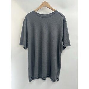 Tommy Bahama Polo Shirt Mens XL Gray Casual Short Sleeve Supima Cotton Polyester